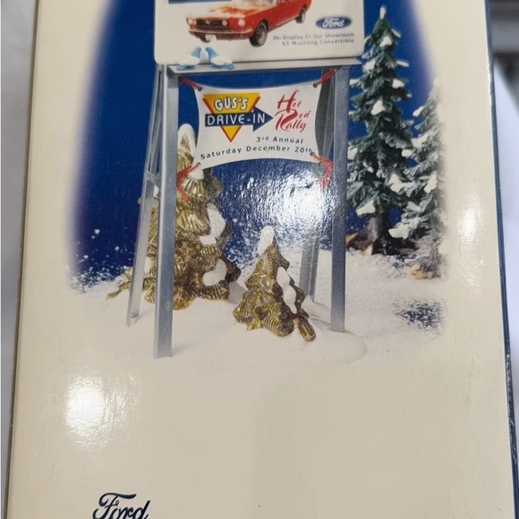 Department 56 Snow village uptown Ford motor town - Picture 2 of 8